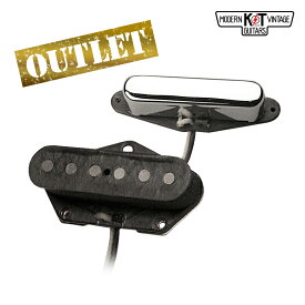 K&T T51セット《VINTAGE COIL使用》＜アウトレット＞《エレキギター用 ピックアップ/テレキャスター/フロントカバー付》【全品送料・代引手数料無料！】新品定価170,600円