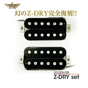 GOLDEN-ERA Z-DRY set《エレキギター用 ピックアップ/ハムバッカー》●ボビンカラー BB●VINTAGE RARECOIL/直流式着磁【全品送料・代引手数料無料】
