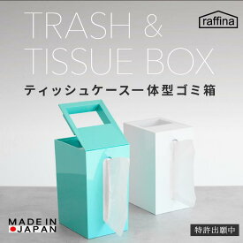 TRASH & TISSUE BOX（ティッシュケース一体型ゴミ箱）