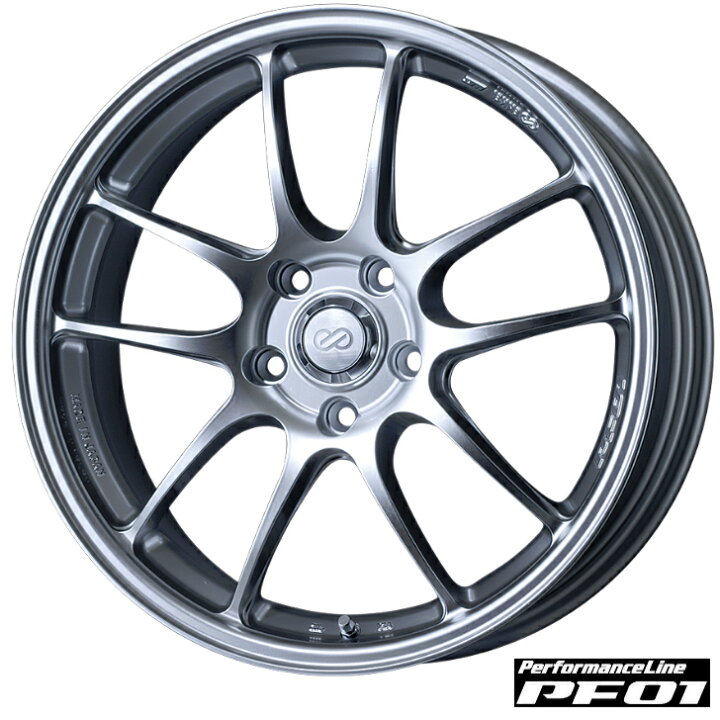 楽天市場】ENKEI エンケイ Performance Line PF01 18インチ 9J+45 