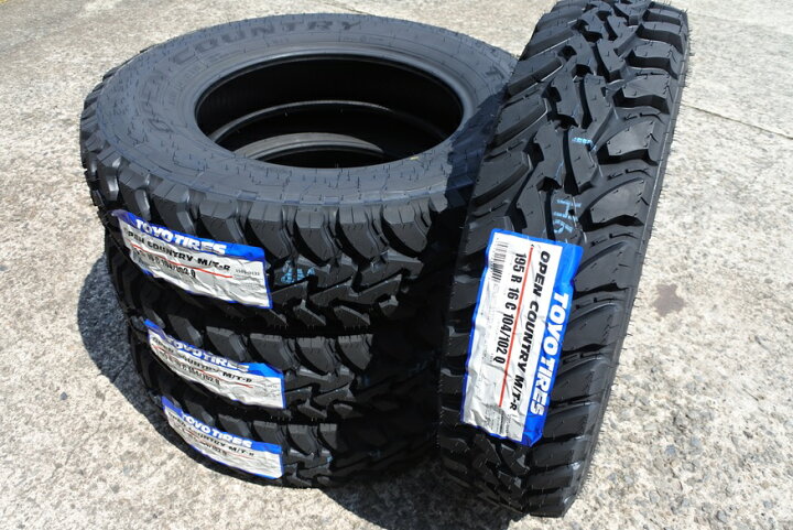 楽天市場】【即日発送】TOYO OPEN COUNTRY M/T-R 【195R16 C 104/102Q 