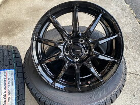 ■2023年製/ TOYO GIZ 195/65R16 新品スタッドレスタイヤホイール4本■G.SPEED G-05 16インチ 6.5J+48 5H100■スタッドレス■4本価格 ■【ハイブリッド車専用】ロッキー/ライズ専用■個人宅配送OK