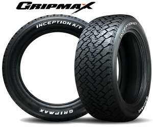 GRIPMAX Obv}bNX INCEPTION A/T M+S 215/75R15 100S RWL 1{i 4{Ǝ҈Ĕő FUCYhzCg^[