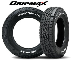GRIPMAX INCEPTION A/T2 M+S 145/80R12 80/78N RWL4{i Ǝ҈Ĕő FUCYhzCg^[ 145R12 6PR ݊TCY