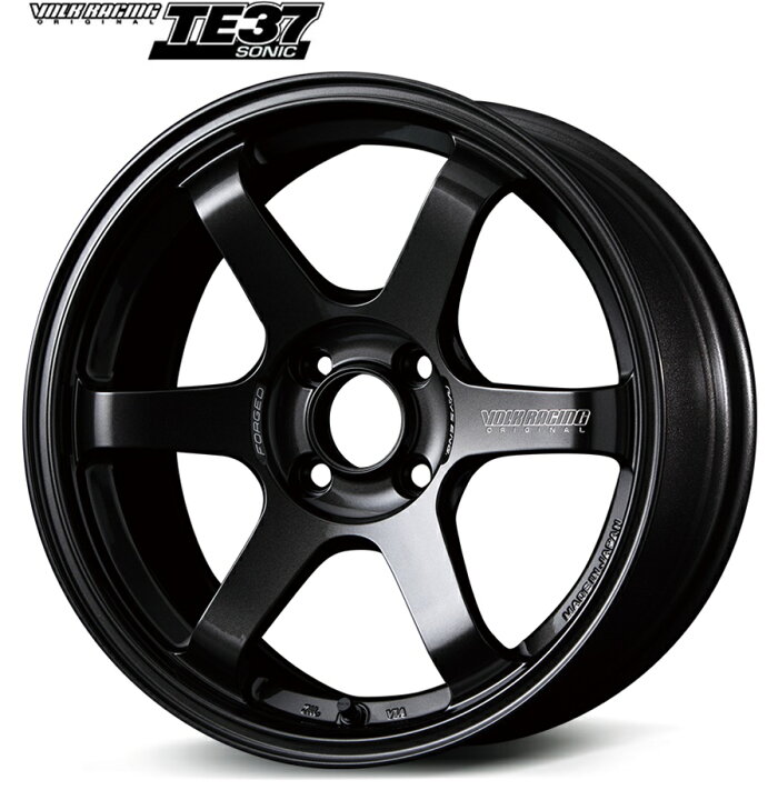 楽天市場】RAYS レイズ VOLK RACING TE37 SONIC 16インチ 8J+25 4H100 