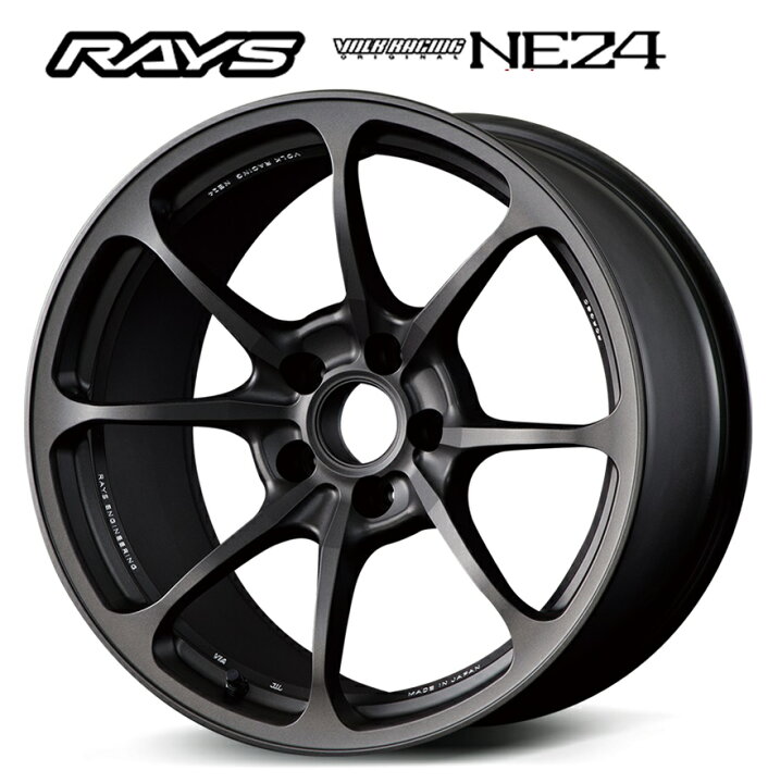楽天市場】RAYS レイズ VOLK RACING NE24 18インチ 9J+45 5H114.3 MT 