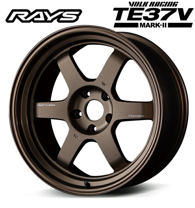 楽天市場】RAYS レイズ VOLK RACING TE37V MARK-II 18インチ 10.5J+0 