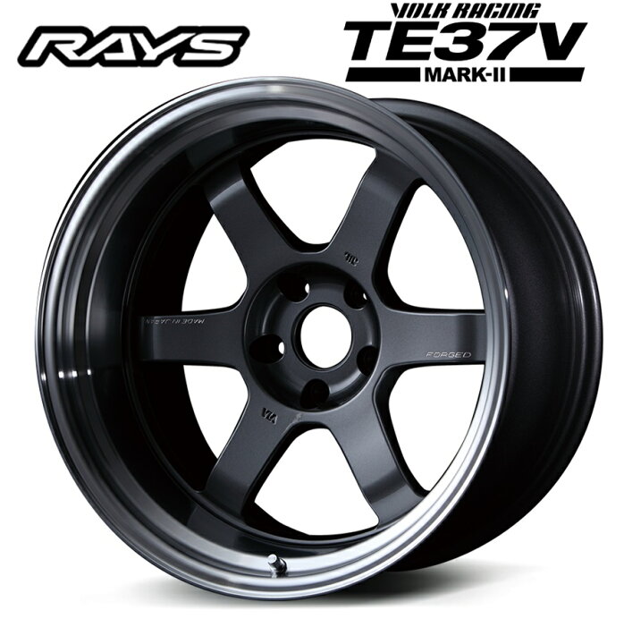 楽天市場】RAYS レイズ VOLK RACING TE37V MARK-II 18インチ 11J-7 