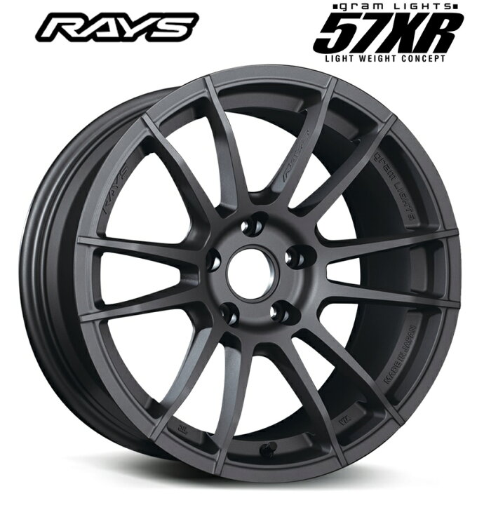 楽天市場】RAYS レイズ gramLights 57XR 18インチ 10.5J+12 5H114.3 MF 