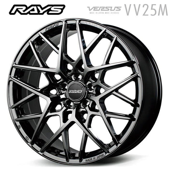 楽天市場】RAYS レイズ VERSUS (ベルサス) VV25M 19インチ 9.5J+25 