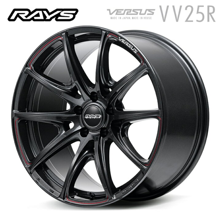 楽天市場】RAYS レイズ VERSUS (ベルサス) VV25R 19インチ 8.5J+22 