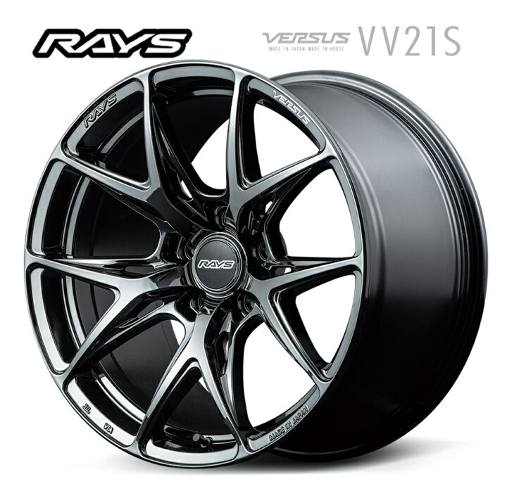 楽天市場】RAYS レイズ VERSUS (ベルサス) VV21S 19インチ 8J+38 5H114 