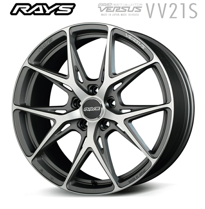 楽天市場】RAYS レイズ VERSUS (ベルサス) VV21S 19インチ 9.5J+25 