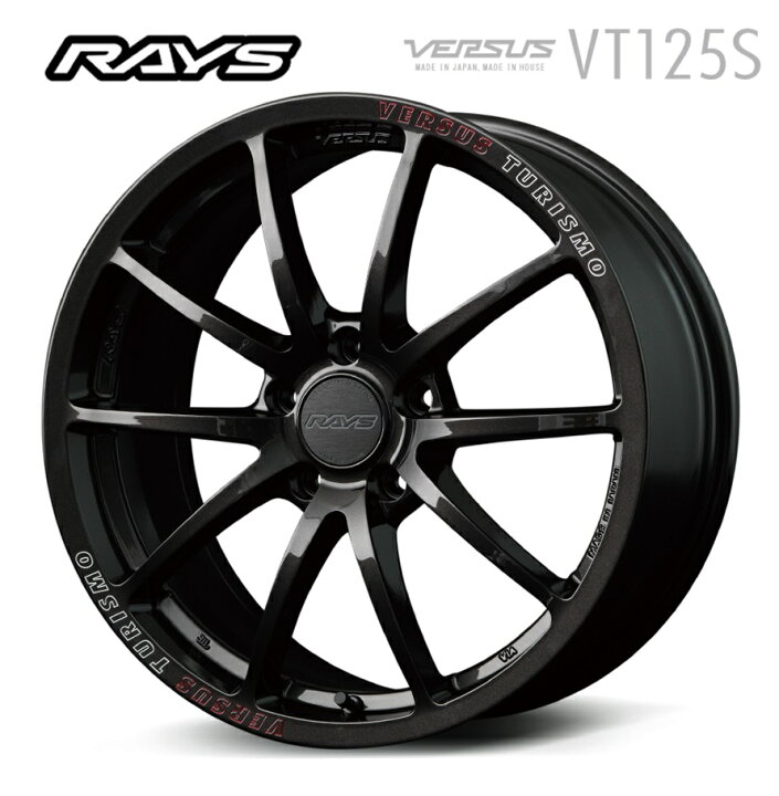 RAYS レイズ ホイール 18インチ ベルサス クリサオール タイヤ付き