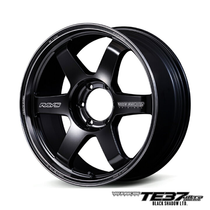 楽天市場】RAYS レイズ VOLK RACING TE37 ultra LARGE P.C.D. Black 