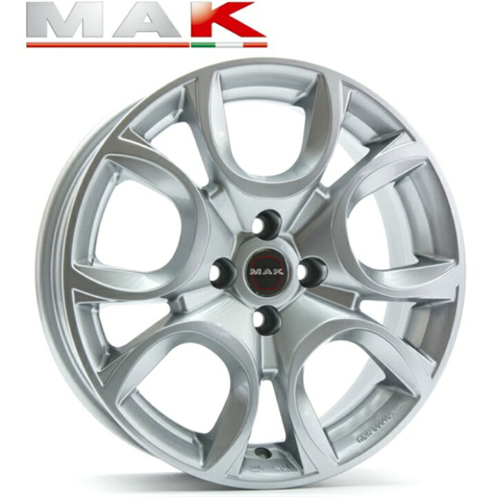 楽天市場】MAK TORINO 14インチ5.5J+35 4H98(PCD98) フィアット500  