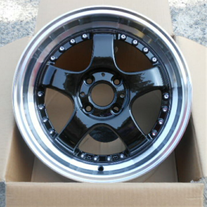 楽天市場】☆段リム☆ 軽自動車16インチ K35☆5.5J+43 4H100 N-BOX 