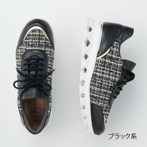 レースアップスニーカー 4E ミスキョウコ W-B-M100633【送料無料】幅広 超軽量 軽い 撥水加工 雨 蒸れにくい クッション カップインソール レディース シューズ 靴 日本製 ウェル ビーイング ミ