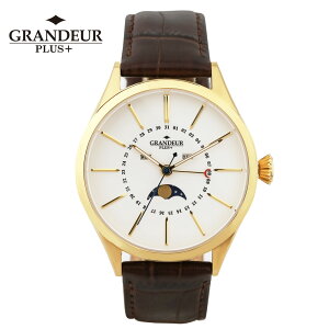 GRANDEUR PLUS �O�����h�[���v���X GRP011G1 ���[���t�F�C�Y �N�I�[�c �N�H�[�c ���v ���U�[ �E�H�b�`�y���������z watch ���v ���j�� �v���[���g �yTV�h���}�g�p���f���z 1�N�ۏ� ���X�΍R���i