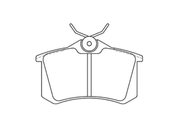 楽天市場】パサート B5 3BAMX ブレーキパッド リア左右セット 