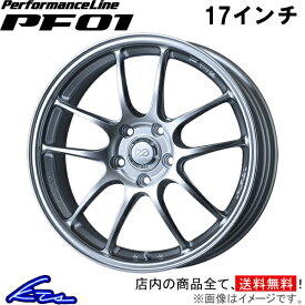 フリード GB8 アルミホイール エンケイ パフォーマンスライン PF01【17×6.5J 5-114 INSET48】ENKEI PerformanceLine 17インチ 5穴 114.3 +48 インセット48 FREED 車用ホイール 1本 4本セット 1台分 一台分 1枚 4枚【店頭受取対応商品】