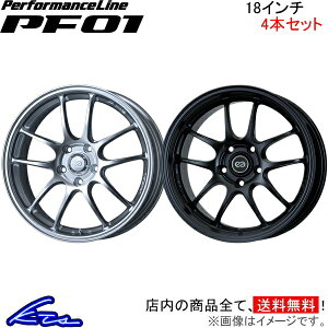 VrbNZ_ FC1 A~zC[ GPC ptH[}XC PF01y18×9J 5-114 INSET45zENKEI PerformanceLine 18C` 5 114.3 +45 CZbg45 CIVIC SEDAN ԗpzC[ 1{ 4{Zbg 1䕪 䕪