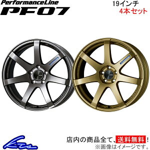 VrbN e:HEV FL4 A~zC[ GPC ptH[}XC PF07y19×8J 5-114 INSET45zENKEI PerformanceLine 19C` 5 114.3 +45 CZbg45 CIVIC ԗpzC[ 1{ 4{Zbg 1䕪 䕪 1 4