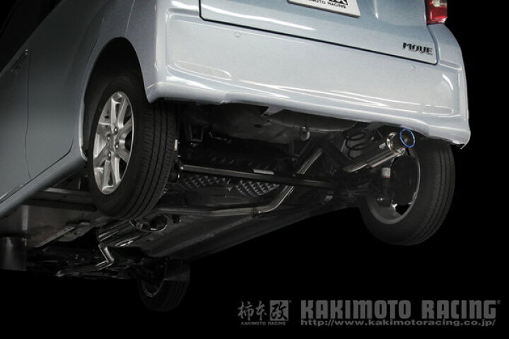 楽天市場】ムーヴカスタム LA150S マフラー 柿本改 GTボックス06&S 