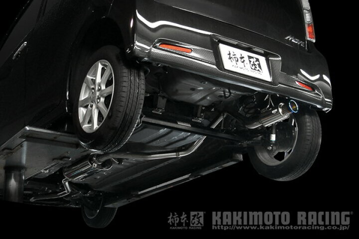 楽天市場】ムーヴカスタム LA100S マフラー 柿本改 GTボックス06&S 