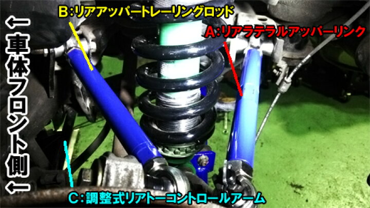 楽天市場】RX-8 SE3P トーコントロールロッド KTS リアトー 