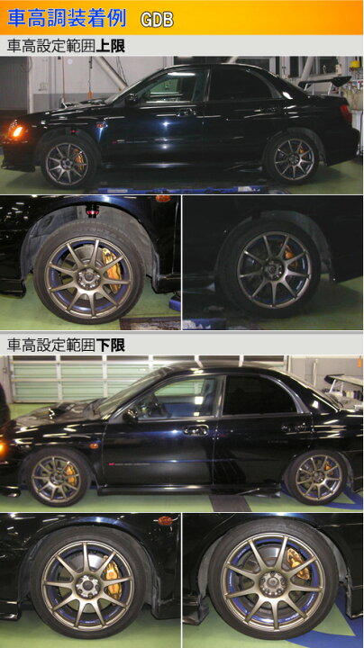 楽天市場 ラルグス 全長調整式車高調 スペックs インプレッサ Gda Gdb Largus Spec S 車高調整キット サスペンションキット ローダウン コイルオーバー 店頭受取対応商品 車高調 ダウンサス プロ取付店kts
