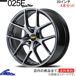 �A���~�z�C�[�� MID RMP 025F ���b�`�m���[���y20×8.5J 5-114 INSET38�z�}���J�T�[�r�X Rich Noir 20�C���` 5�� 114.3 +38 �C���Z�b�g38 �ԗp�z�C�[�� 1�{ 4�{�Z�b�g 1�䕪 ��䕪 1�� 4���y�X�����Ή����i�z