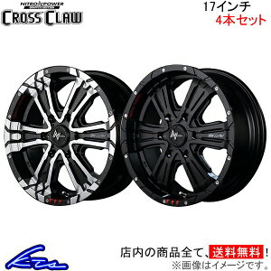 NV350Lo 26n A~zC[ MID iCgp[ NXNE GEy17×6.5J 6-139 INSET48z}JT[rX NITRO POWER CROSS CLAW GRAFFITI EDITION 17C` 6 139.7 +48 CZbg48 CARAVAN ԗpzC[
