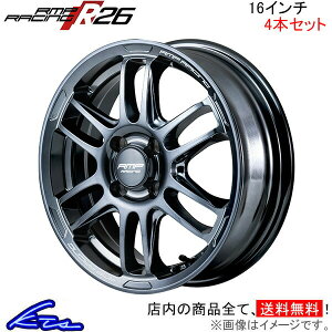 m[g e-POWER jX(S) 12n A~zC[ MID RMP[VO R26y16×6J 4-100 INSET43 Vo[z}JT[rX RMP RACING 16C` 4 +43 CZbg43 NOTE ep[ NISMO ԗpzC[ 1{ 4{Zbg 