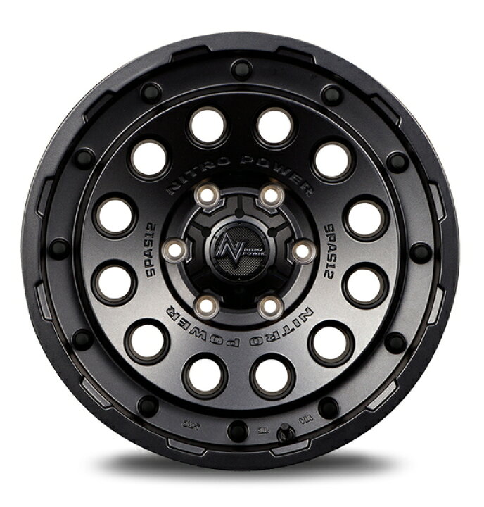 楽天市場】ジムニーシエラ アルミホイール MID ナイトロパワー H12  