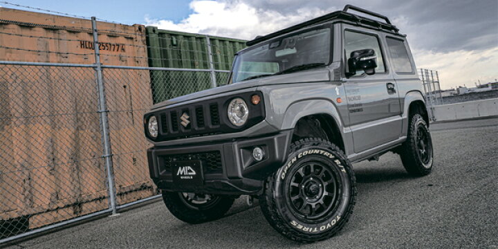 楽天市場】ジムニーシエラ アルミホイール MID ナイトロパワー M10 