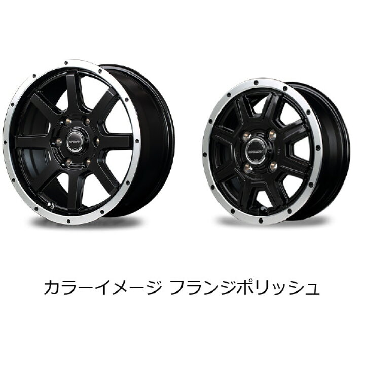 楽天市場】ジムニー 64系 アルミホイール MID ロードマックス WF-8【16 