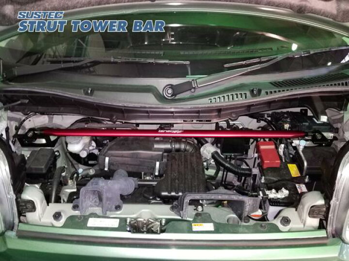 楽天市場】スペーシアカスタム MK53S タワーバー フロント タナベ 