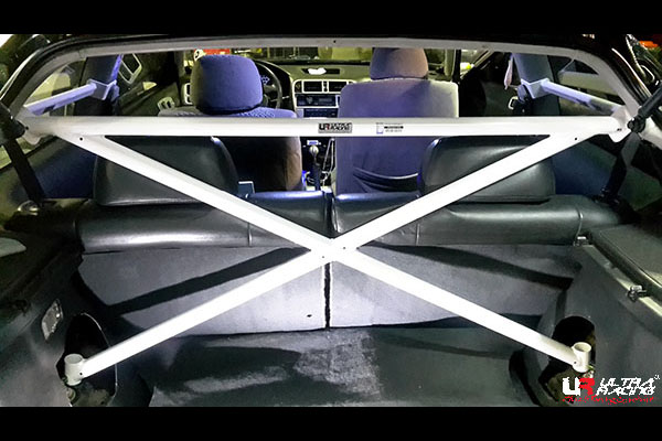 ウルトラレーシング リアアッパーブレースバー シビック 6  ボディ補強店頭受取対応商品    車高調 ダウンサス プロ取付店