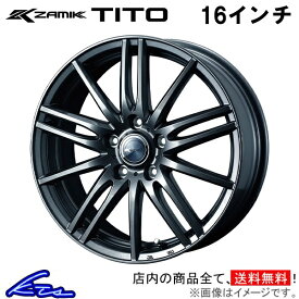 ノア 90系 アルミホイール ウェッズ ザミック ティート 0037591 weds ウエッズ Zamik Tito 16インチ 5穴 114.3 +40 インセット40 NOAH 車用ホイール 1本 4本セット 1台分 一台分 1枚 4枚【店頭受取対応商品】