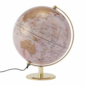 【送料無料(一部地域除く)!!】Fun ScienceInterior Globe Collection インテリア地球儀 ライト ピンク 331-103(インテリア・ライト・雑貨・オブジェ・地球儀・リビング・書斎）