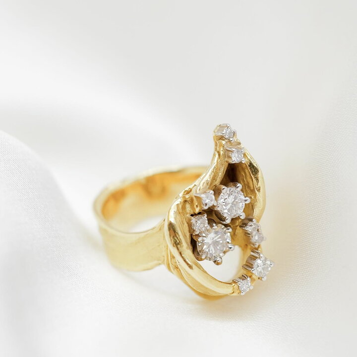 楽天市場】【中古】岩倉康二 ダイヤモンド 0.34c+0.21ct+0.18ct 