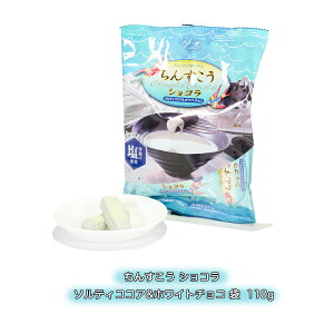 ちんすこうショコラ ホワイトチョコ 沖縄 塩 お菓子 おやつ お土産 手土産 ちんすこう ショコラ ソルティココア&ホワイトチョコ 袋 110g 冷蔵