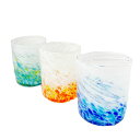 琉球 ガラス グラス 冷茶グラス コップ カップ 沖縄 お土産 シマグクル 島心ロックグラス