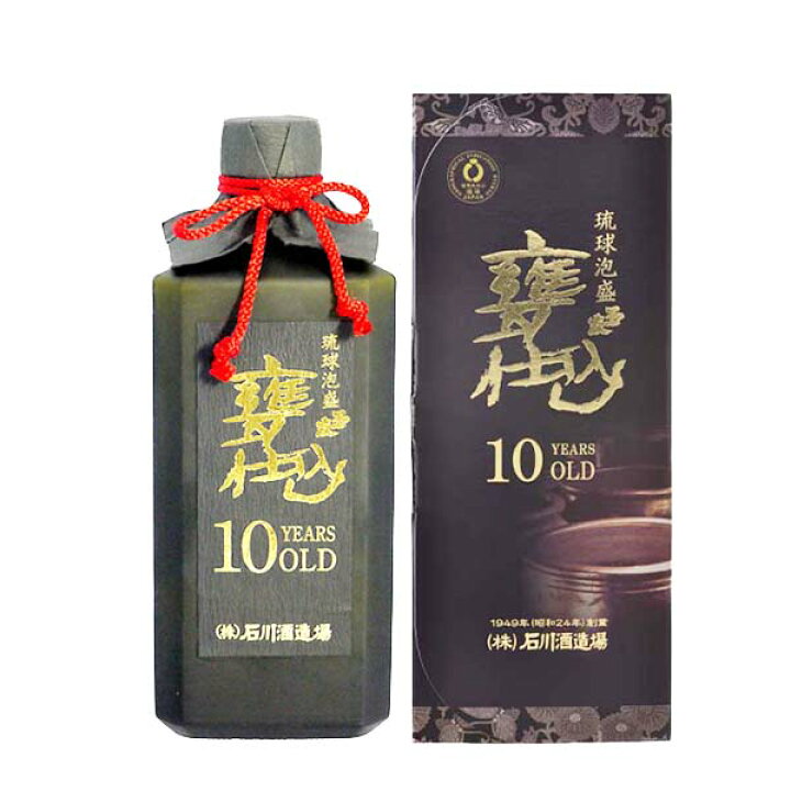 楽天市場】泡盛 玉友 甕仕込み 10年古酒 35度 720ml 石川酒造場 焼酎 
