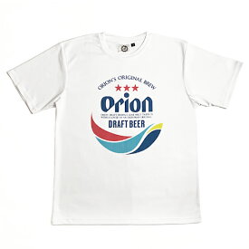 オリオンビール コラボ T-SHIRTS メンズ 半袖【オリオン ドライTシャツ 白】