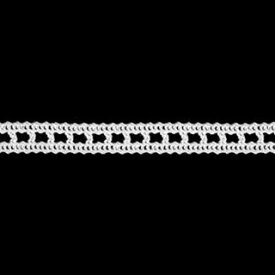 【m切売り】 トーションレース オフホワイト 幅約10mm ドール ベビー 子供 服 婦人衣料 手芸 ブライダル インテリア レースドール 御朱印帳 日本製