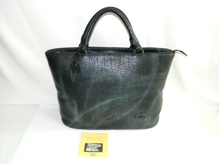 楽天市場】[中古] 送料無料 IBIZA ハンドバッグ レザー グレー  