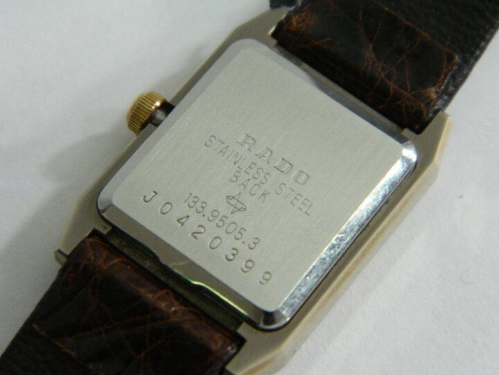 楽天市場】[中古] 送料無料 動作品 RADO DIASTAR レディース 腕時計 