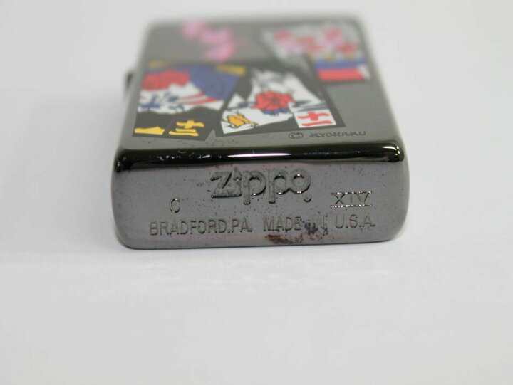 楽天市場】[中古] 送料無料 未使用品 ZIPPO 華観月SP 花札 1998年製造 